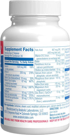30-en-1 Multivitamínico para Adultos sin Hierro - Rico en Antioxidantes para Mayores de 50 Años - Hombres y Mujeres - 1 Mes de Suministro