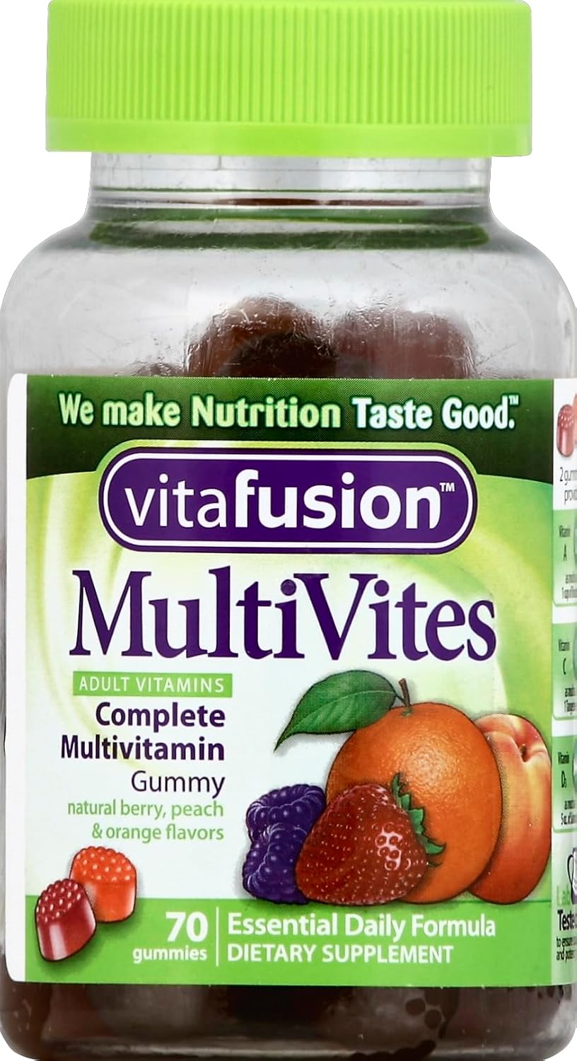 Vitafusion MultiVites Gomitas Multivitamínicas, 70 unidades