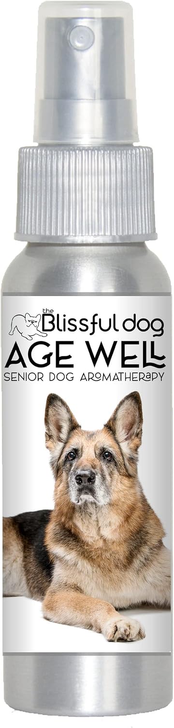 Spray Aromaterapia The Blissful Dog Age Well para Pastor Alemán