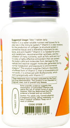 NOW C-1000 Vitamina C 1000 mg con Bioflavonoides - 180 Comprimidos (Pack de 2)