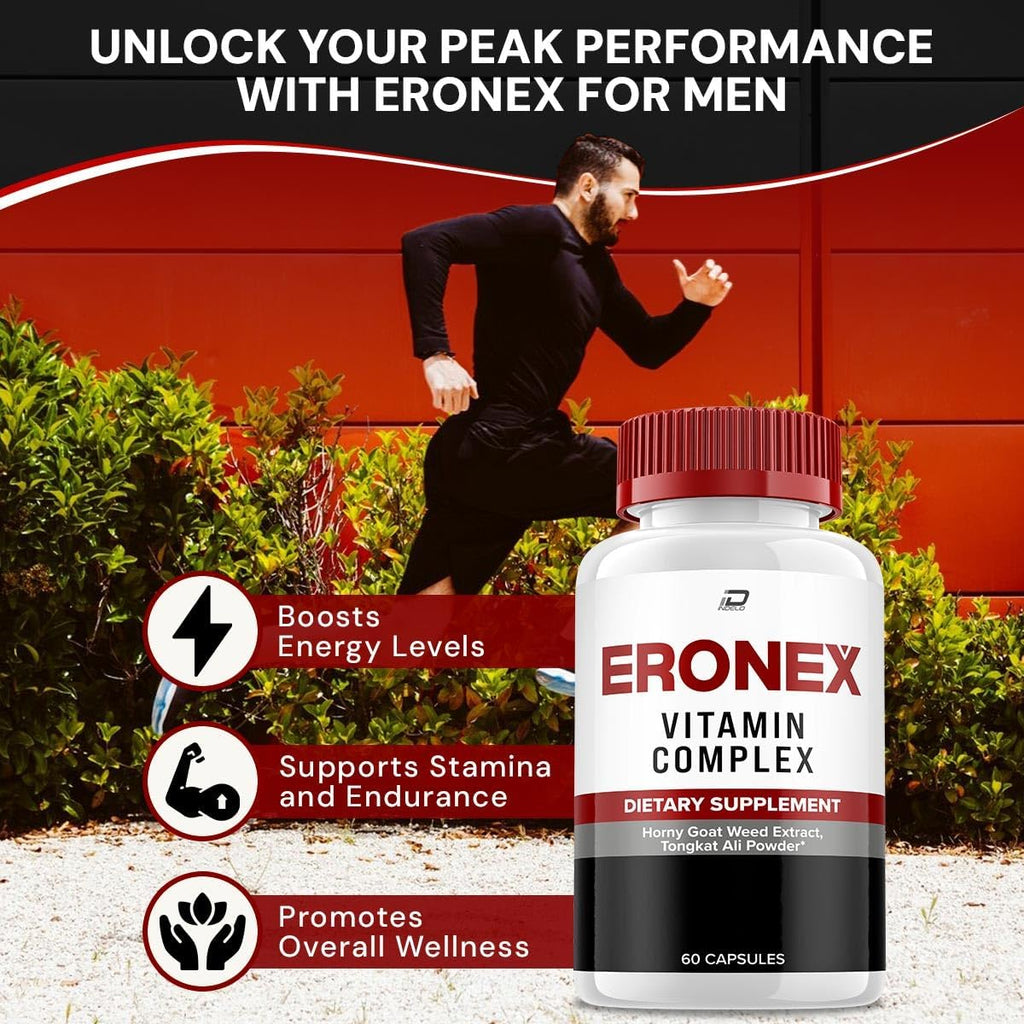 Eronex for Men Capsules - Complejo Multivitamínico (5 Pack - 300 Cápsulas)