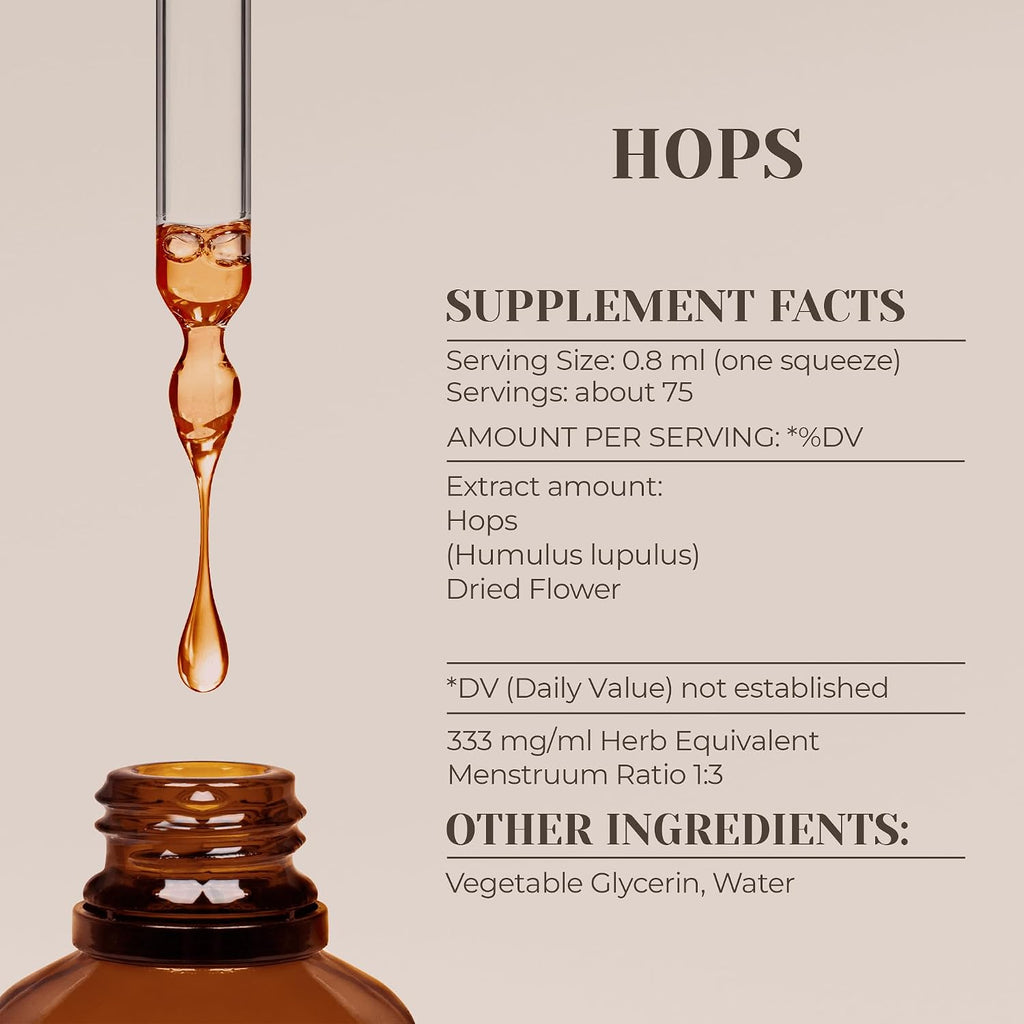 Hops Alcohol-Free Natural Tincture Extract (60 ml)