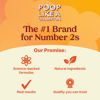 Poop Like a Champion Alivio de la Hinchazón Enzimas Digestivas con Probióticos - 60 Cápsulas – Image 6