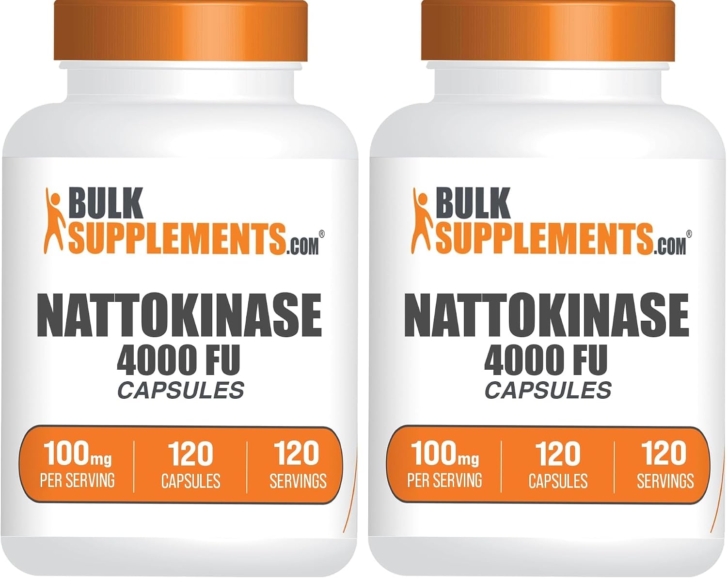 Nattoquinasa 4000 FU Cápsulas - Suplemento Enzimático 100mg, 120 Cápsulas