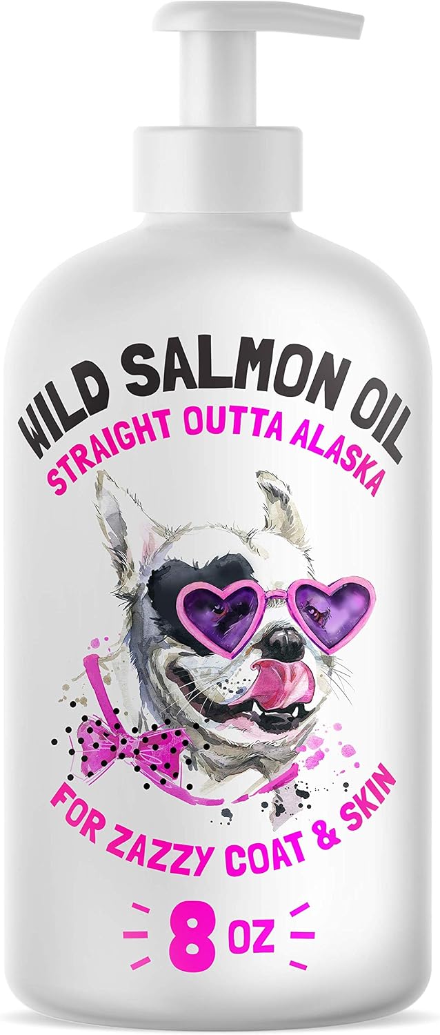Aceite de Salmón Salvaje de Alaska LEGITPET para Perros y Gatos - 237 ml
