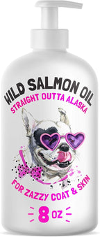 Aceite de Salmón Salvaje de Alaska LEGITPET para Perros y Gatos - 237 ml