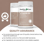 Healthy Care Vitamina D3 1000 UI 250 cápsulas blandas