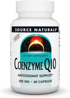 Source Naturals Coenzima Q10 200 mg - 60 Cápsulas Vegetarianas