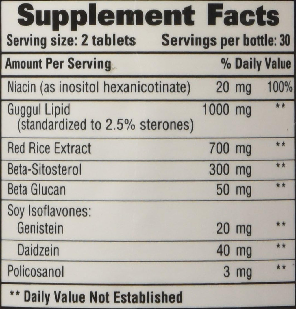 Cholesterol Care de Healthy Choice Naturals – 60 comprimidos