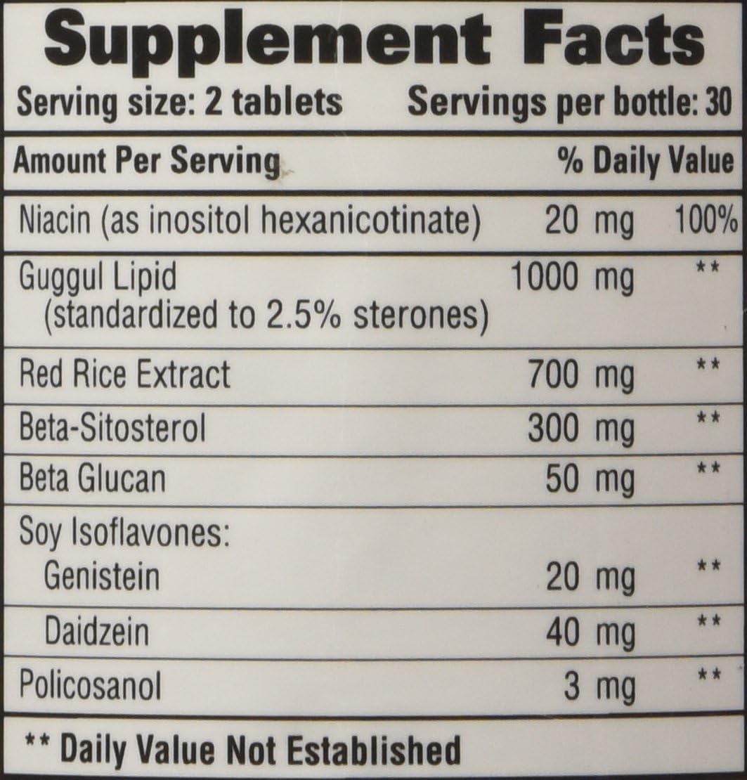 Cholesterol Care de Healthy Choice Naturals – 60 comprimidos