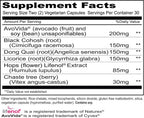 Priority One Vitamins Estro Flash 60 Cápsulas Vegetarianas - Diseñado para Apoyar un Sistema Endocrino Femenino Saludable en Mujeres Maduras