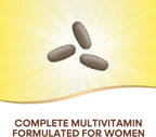 Nature's Way Alive! Max3 Potencia Mujer Multivitamínico Completo, Apoya el Metabolismo Energético, Salud del Corazón y Huesos, con Vitaminas B Metiladas, 90 Comprimidos