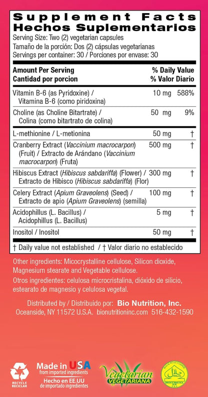 Bio Nutrition Kidney Bladder Wellness, 60 Cápsulas Vegetales – Image 7