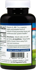 Carlson Labs Vitamina K2-7 45 mcg, 180 Cápsulas Blandas