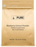 PURE ORIGINAL INGREDIENTS Extracto de Arándano en Polvo (454 g) - Suplemento Herbal Puro