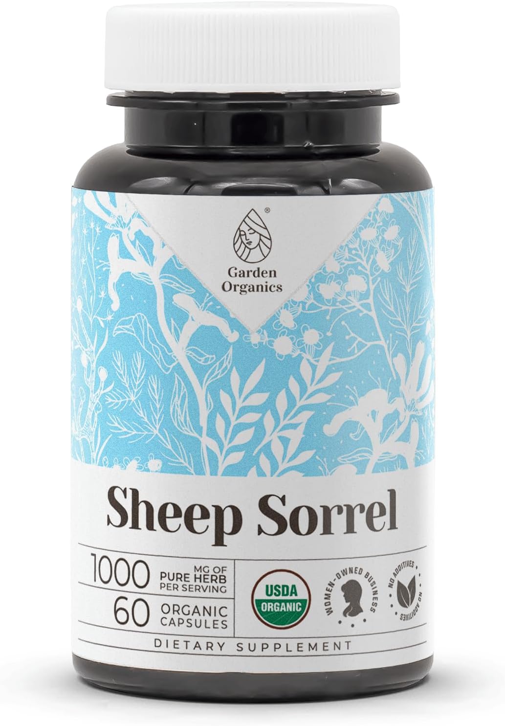 Garden Organics Sheep Sorrel Orgánico 120 Cápsulas