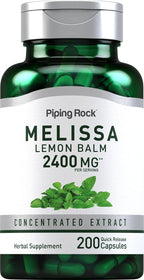 Piping Rock Cápsulas de Melisa, 200 Cápsulas