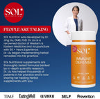 Immune Defense de SOL Nutrition - Suplemento Inmunológico con Astrágalo, Gotu Kola y Andrographis, 60 Cápsulas