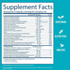 GOBIOTIX Multivitamínico con Probióticos y Enzimas Digestivas - 25 mil millones de UFC - Salud Digestiva - 90 Cápsulas
