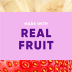 Vitafusion Smoothie +Proteína con Vitaminas C, D y B12 - Sabor Fresa y Plátano, 6 unidades (99g cada una)