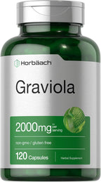 Horbäach Graviola (Annona Muricata) - 120 Cápsulas