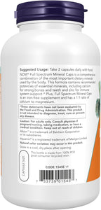 Full Spectrum Mineral Caps - Complejo Multimineral, 240 Vegan Capsules