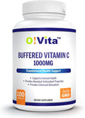 O!VITA Vitamina C Tamponada 1000mg | 100 Comprimidos No-GMO