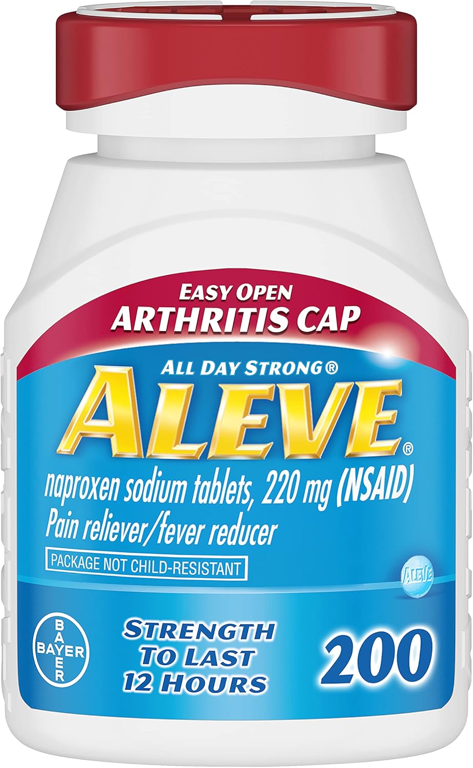 Aleve Naproxeno Sódico 200 Comprimidos (Pack de 2)