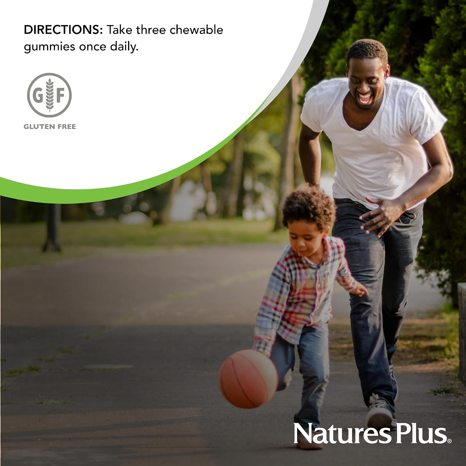 NaturesPlus Animal Parade Multivitamin Gominolas Infantiles - 90 unidades - Sabores Cereza, Uva y Naranja - Vegetariano, Sin Gluten