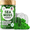 BioVit Sea Moss Gummies - Gominolas de Sea Moss Silvestre con Bladderwrack y Burdock - 60 Gominolas Veganas