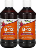 NOW Foods Vitamina B-12 Líquida, 240 ml (Pack de 2)