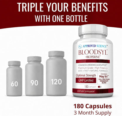 Approved Science Bloodsyl - Suplemento para – Ajo desodorizado (Allium sativum): Conocido por su aporte a la salud – Image 4