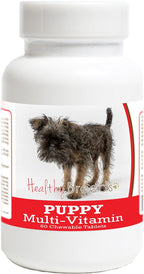 Healthy Breeds Affenpinscher Puppy Dog Multivitamin Tablet 60 Count
