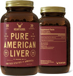HEART & SOIL – Órganos de Res 100% Alimentados con Pasto – 3000mg – 180 Cápsulas