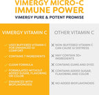 Vimergy Micro-C Immune Power - 250g - 69 Servicios - Polvo de Vitamina C con Silicio de Bambú y Bioflavonoides - Sin Gluten - Vegano - Kosher