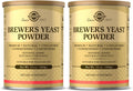 Solgar Levadura de Cerveza en Polvo - 396 g (Pack de 2) - Natural, sin Saborizantes ni Endulzantes - Apto para Vegetarianos - 26 Raciones