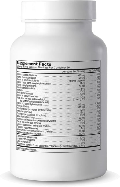 Cooper Complete Original Multivitamínico – CoQ10 (Coenzima Q10): Juega un papel importante en la producción de – Image 2
