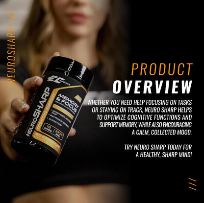 EC Sports NeuroSharp Powerful Nootropic Supplement for Focus, Faster Processing, Instant Positive Energy & Performance, – Image 6