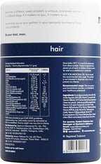 Man Matters Biotin Hair Gummies - Gummies de Biotina para el Cabello, Sabor Fresa, 120 uds