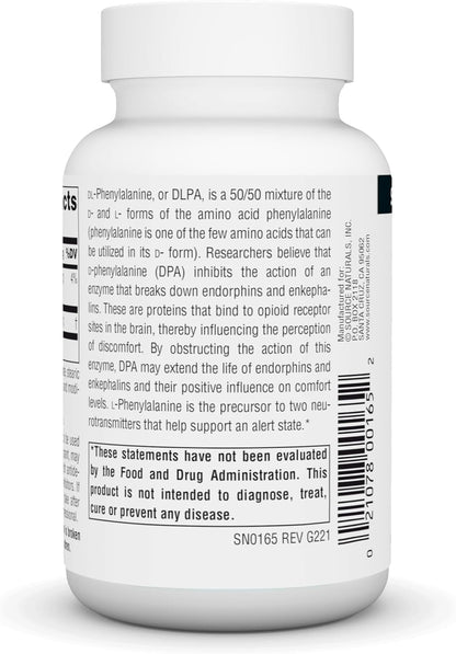 Source Naturals DLPA DL-Fenilalanina 750 mg, 60 Comprimidos – Image 3
