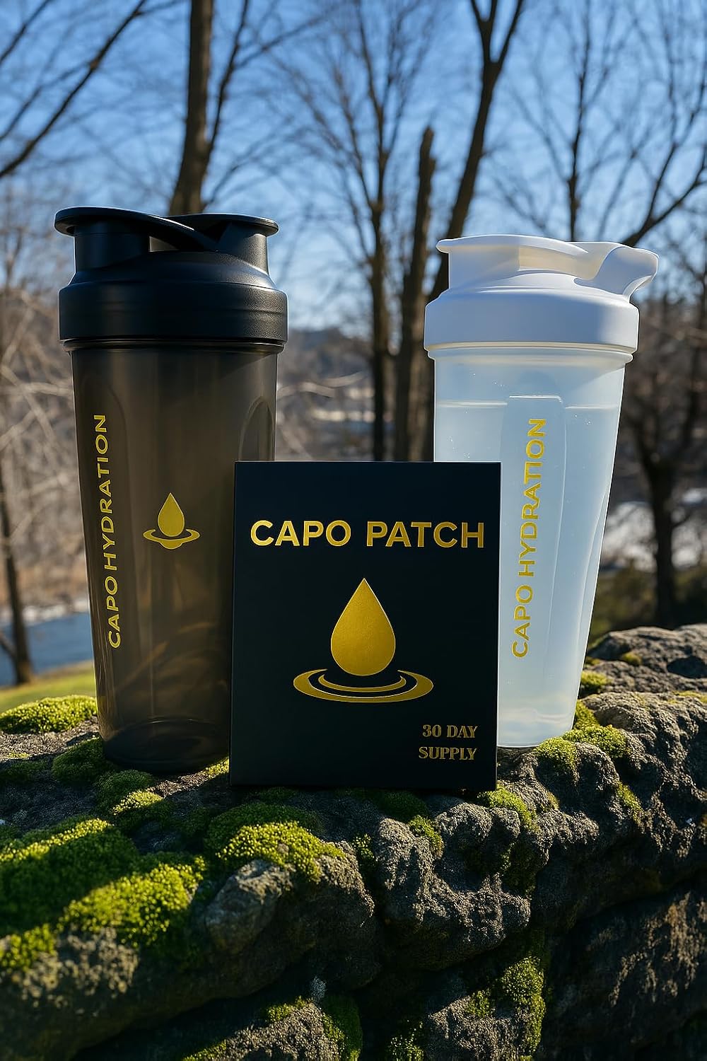 Capo Patch: 30 Parches Adhesivos Suaves para la Piel con Energía y Rejuvenecimiento - Extractos Naturales para una Absorción Óptima
