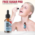Free Sugar Pro Drops - Suplemento Líquido Natural, Fórmula Avanzada (180 ml)