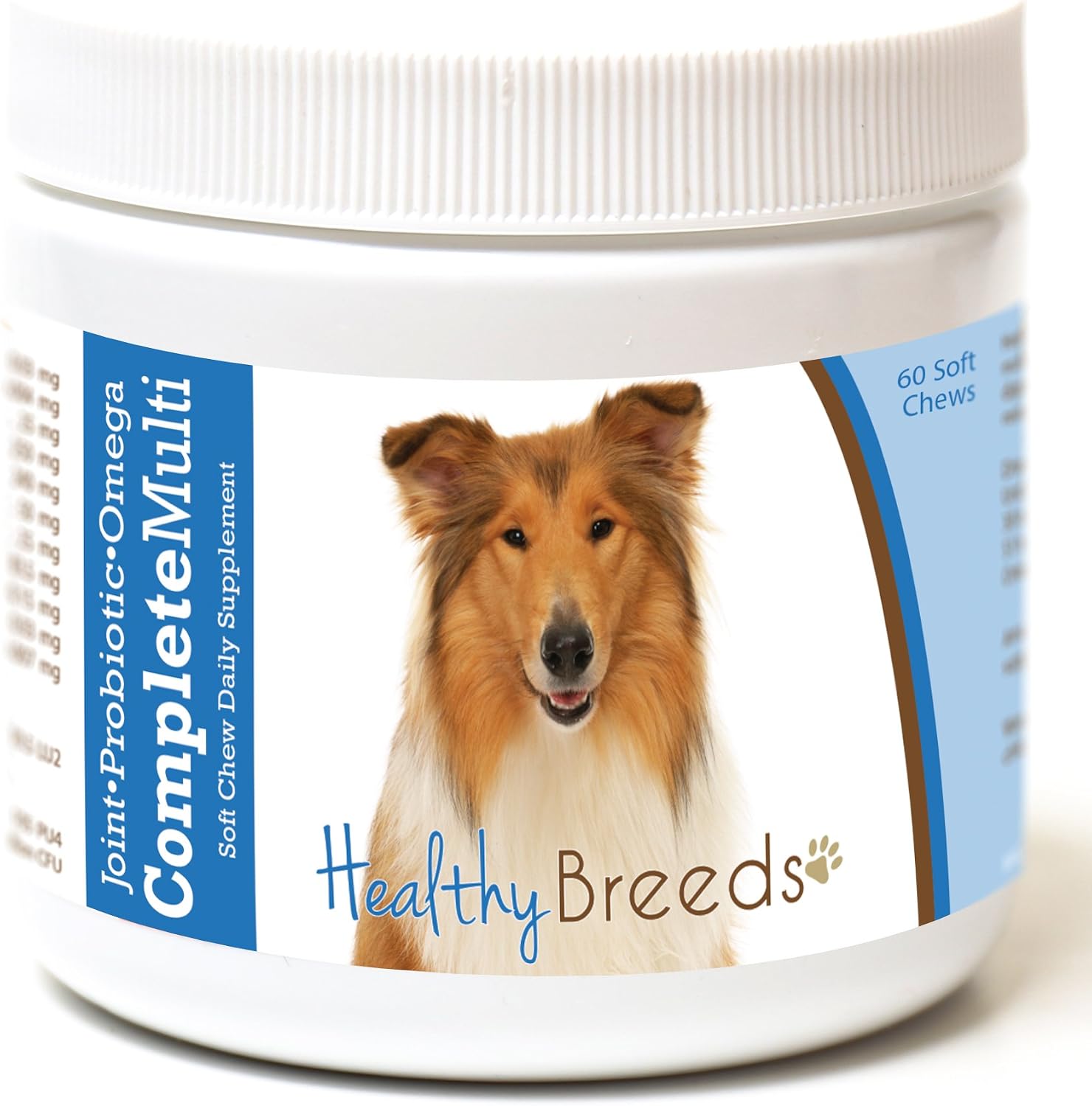 Healthy Breeds Collie Multivitamínico Todo en Uno Masticable 60 unidades
