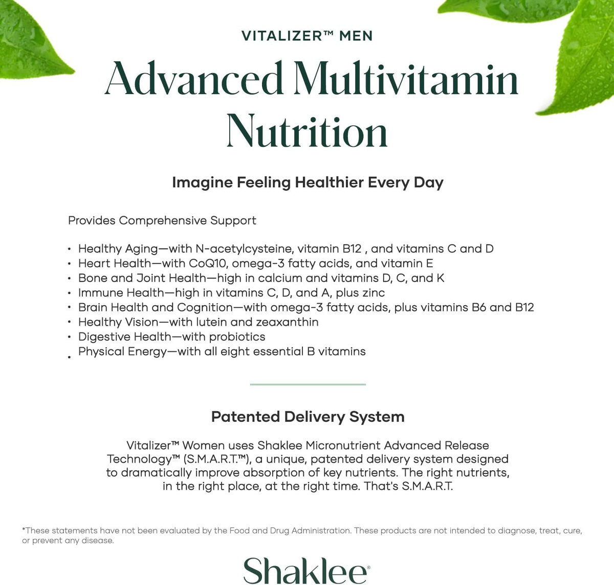 Shaklee - Vitalizer™ Men - Advanced – Ácidos grasos omega-3 contribuyen al mantenimiento de la función cardíaca – Image 4