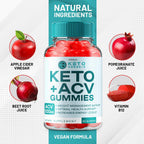 Indelo Keto Genesis ACV Gummies 1000mg – 5 Paquetes (300 Gomitas)