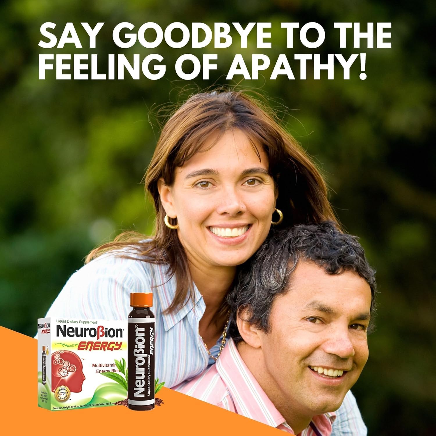 Neurobion Energy Multivitamínico Líquido + Energy Blend, 10 viales x 250 ml