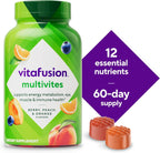 Vitafusion Multivitamínico Gomitas 120 gominolas para adultos