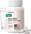 Nourished 40:1 Myo-inositol & D-Chiro Inositol - Suplemento para Mujer - 120 Cápsulas