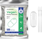 Cápsulas Veganas Vacías Tamaño 00 (1000 uds) - HPMC Vegetal
