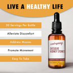 root + spring Extracto Líquido Disolver Cálculos Renales – Tintura Herbal Shi Lin Concentrado con Gotero, Fórmula TCM Natural 1 oz